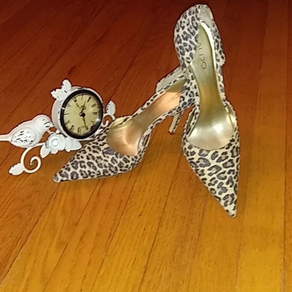 Leopard High Heels